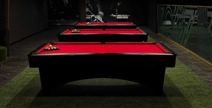 Area Pemasangan Meja Billiard Cafe Villa Bali