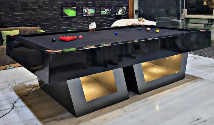 Meja Billiard Hias